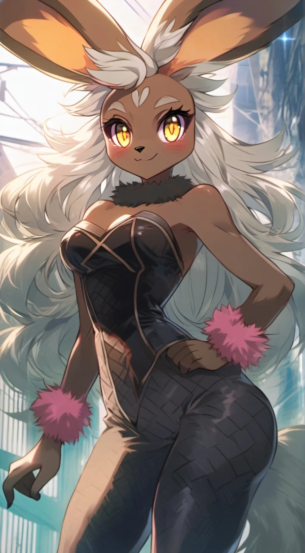 ai character: Lopunny background