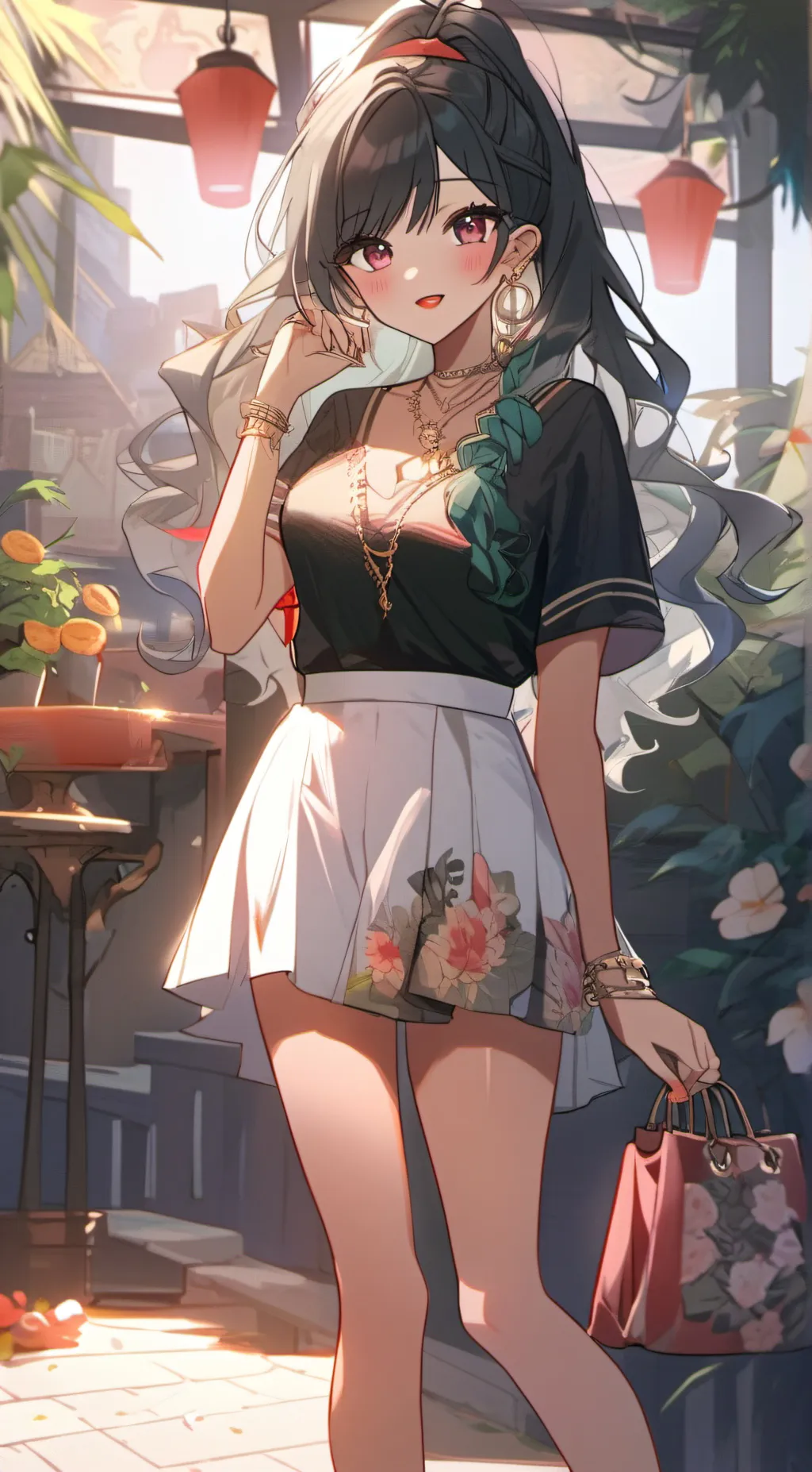 ai character: Alaina background