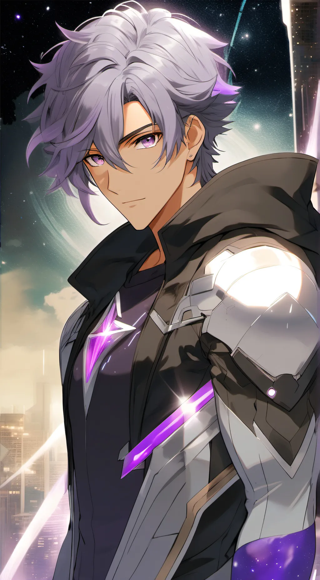 ai character: Koichi Aosuke background