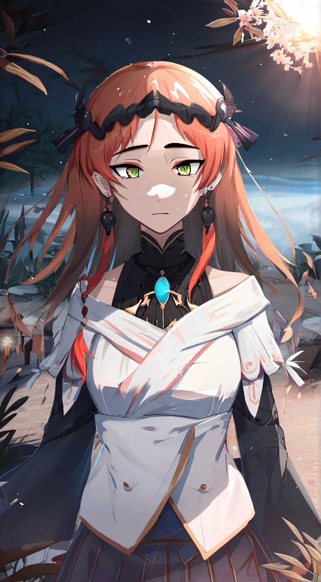 ai character: angle  background