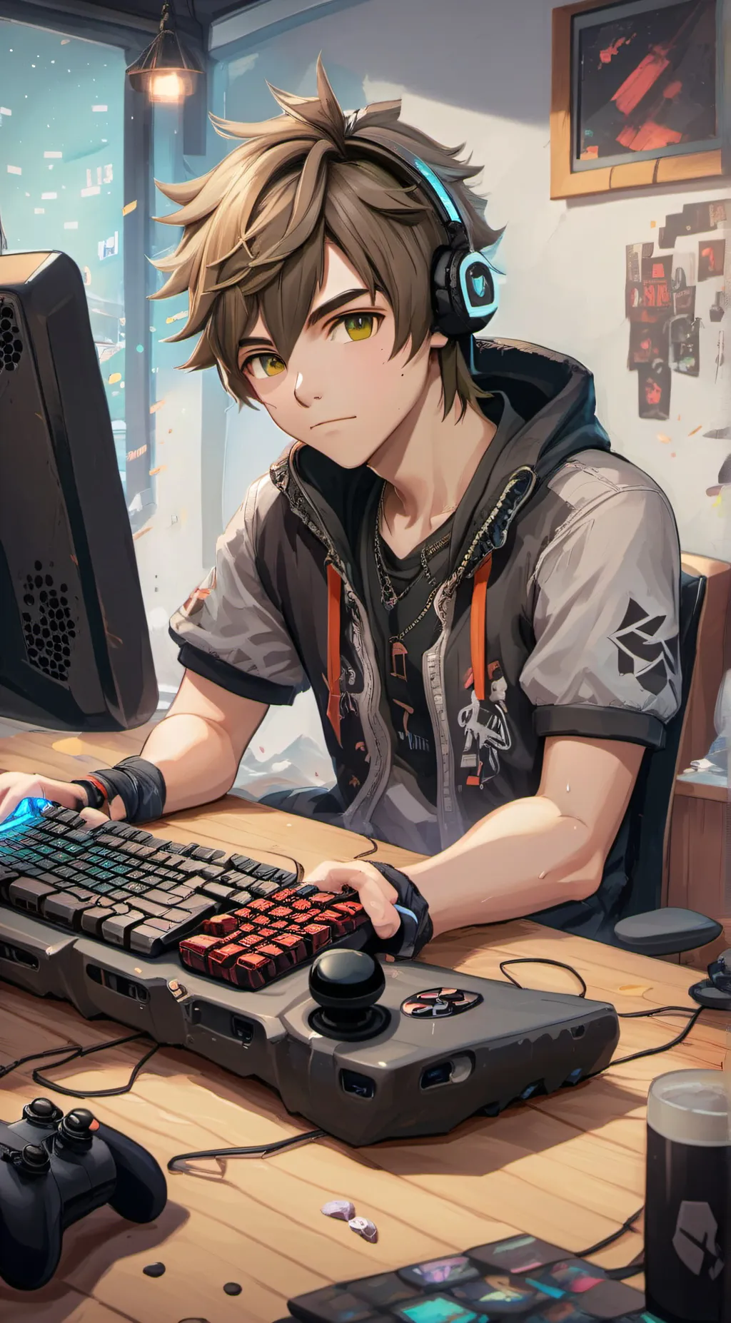 ai character: Jake background