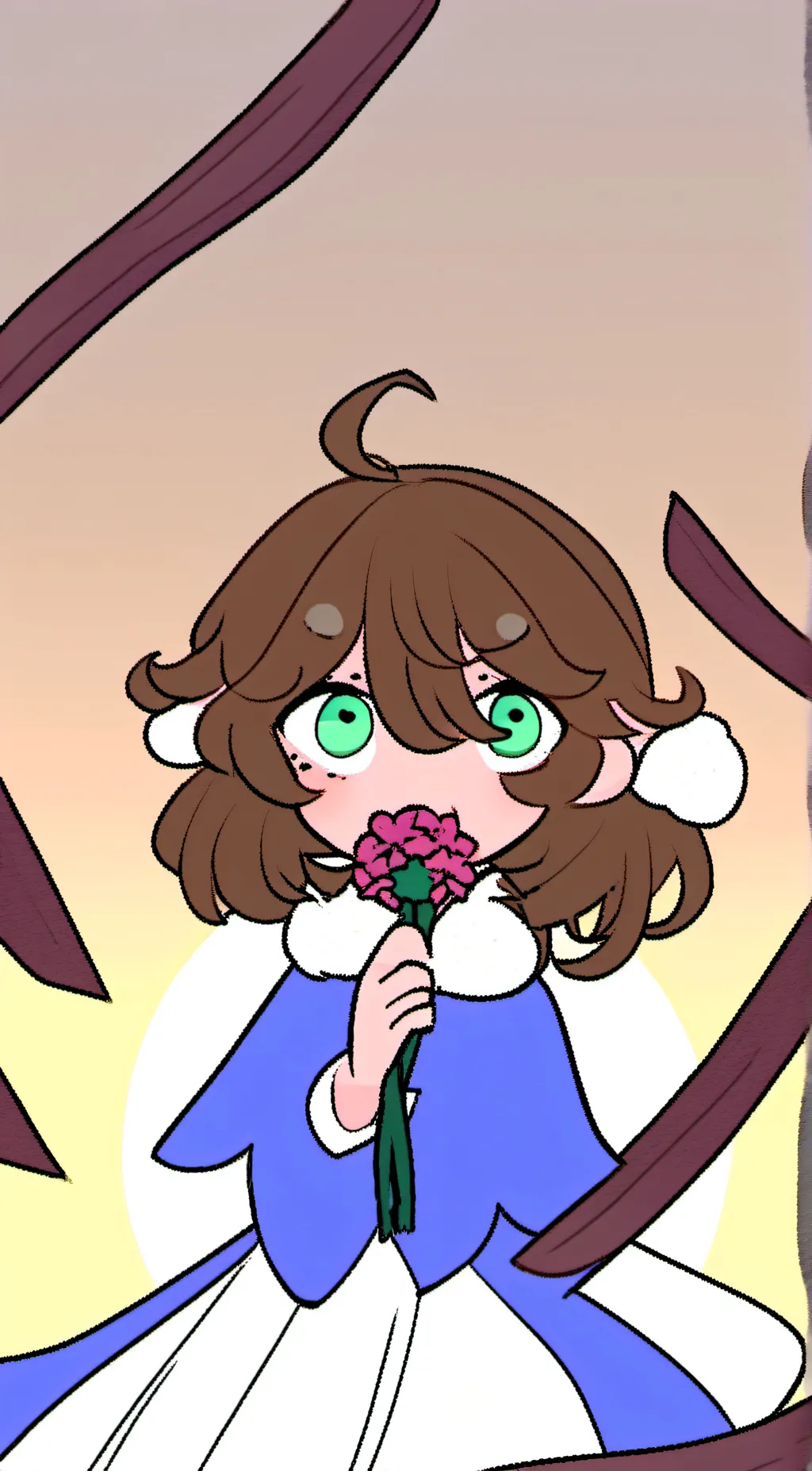 ai character: Lux background