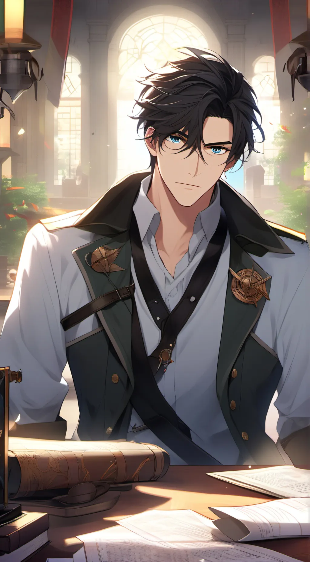 ai character: Antoine background