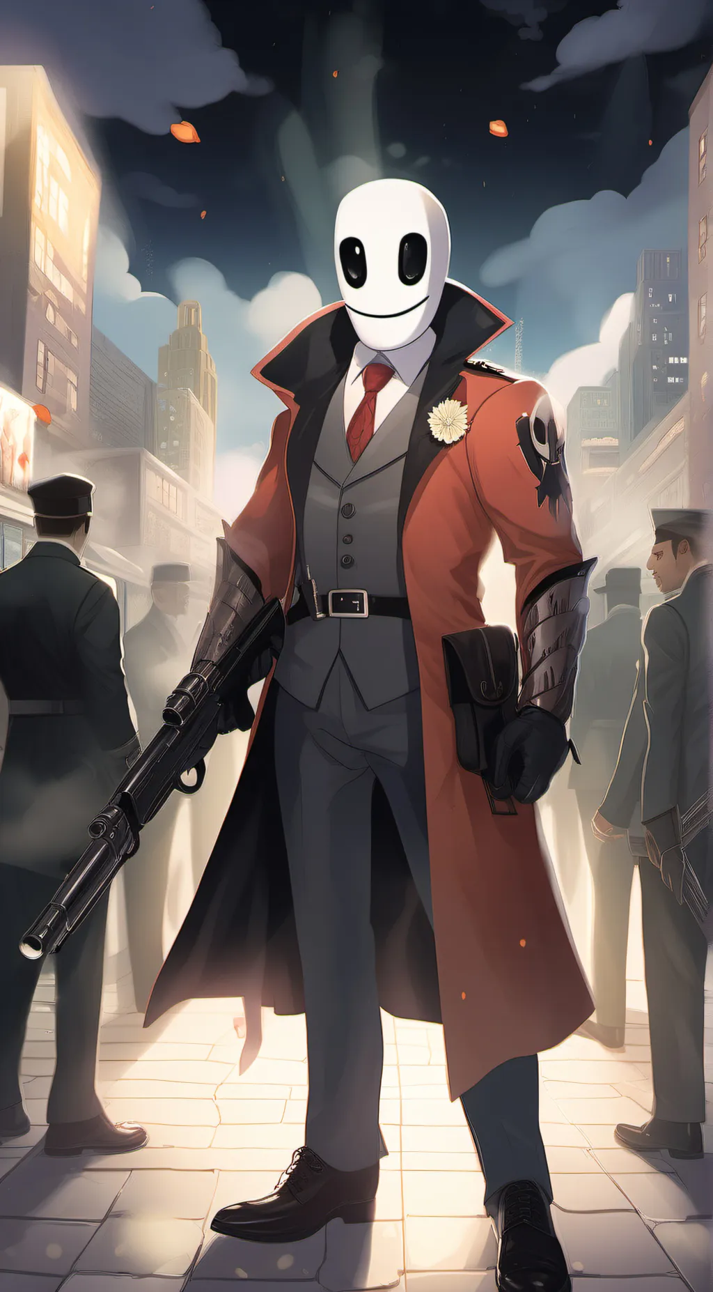 ai character: among us stoy background