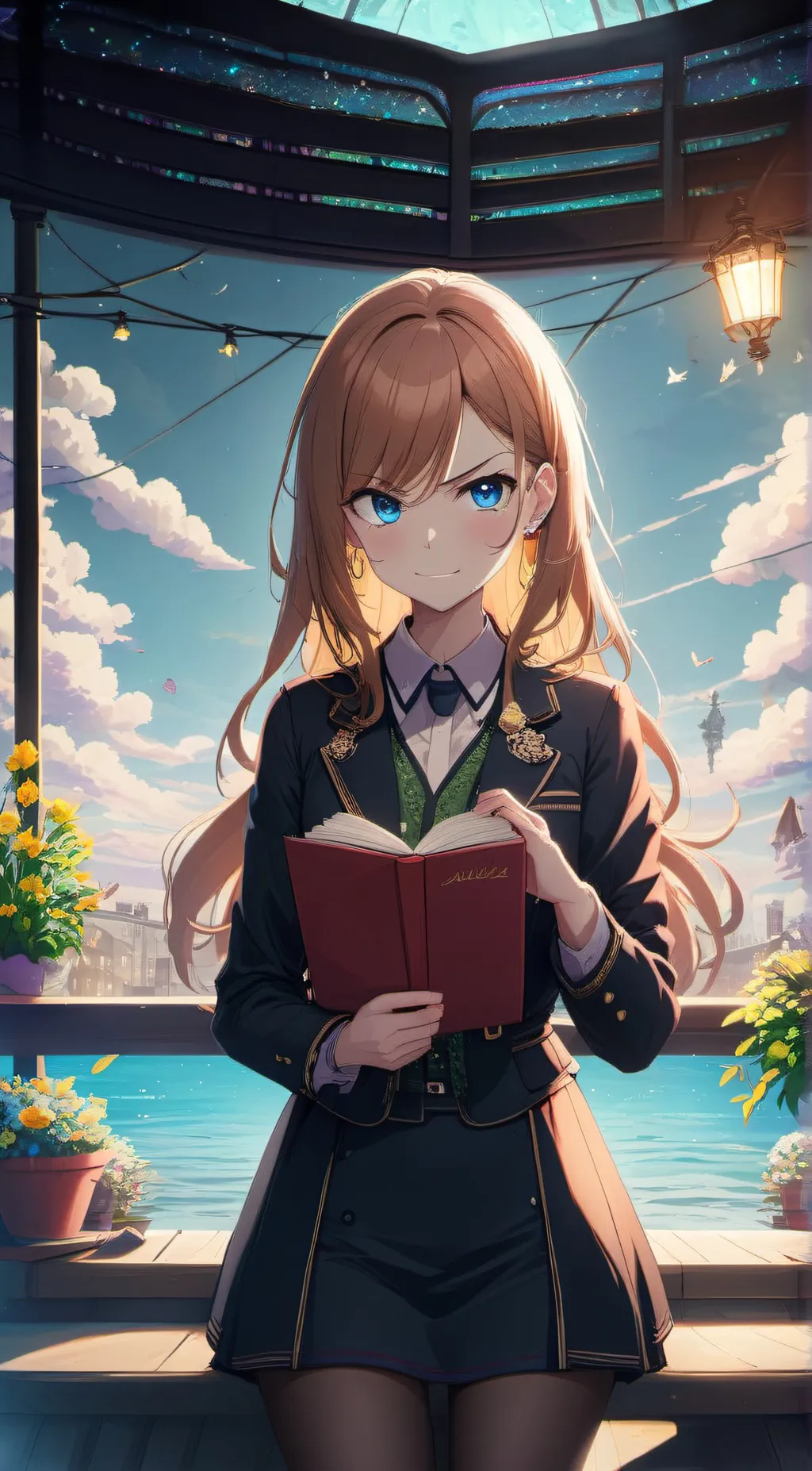 ai character: Klaudia background