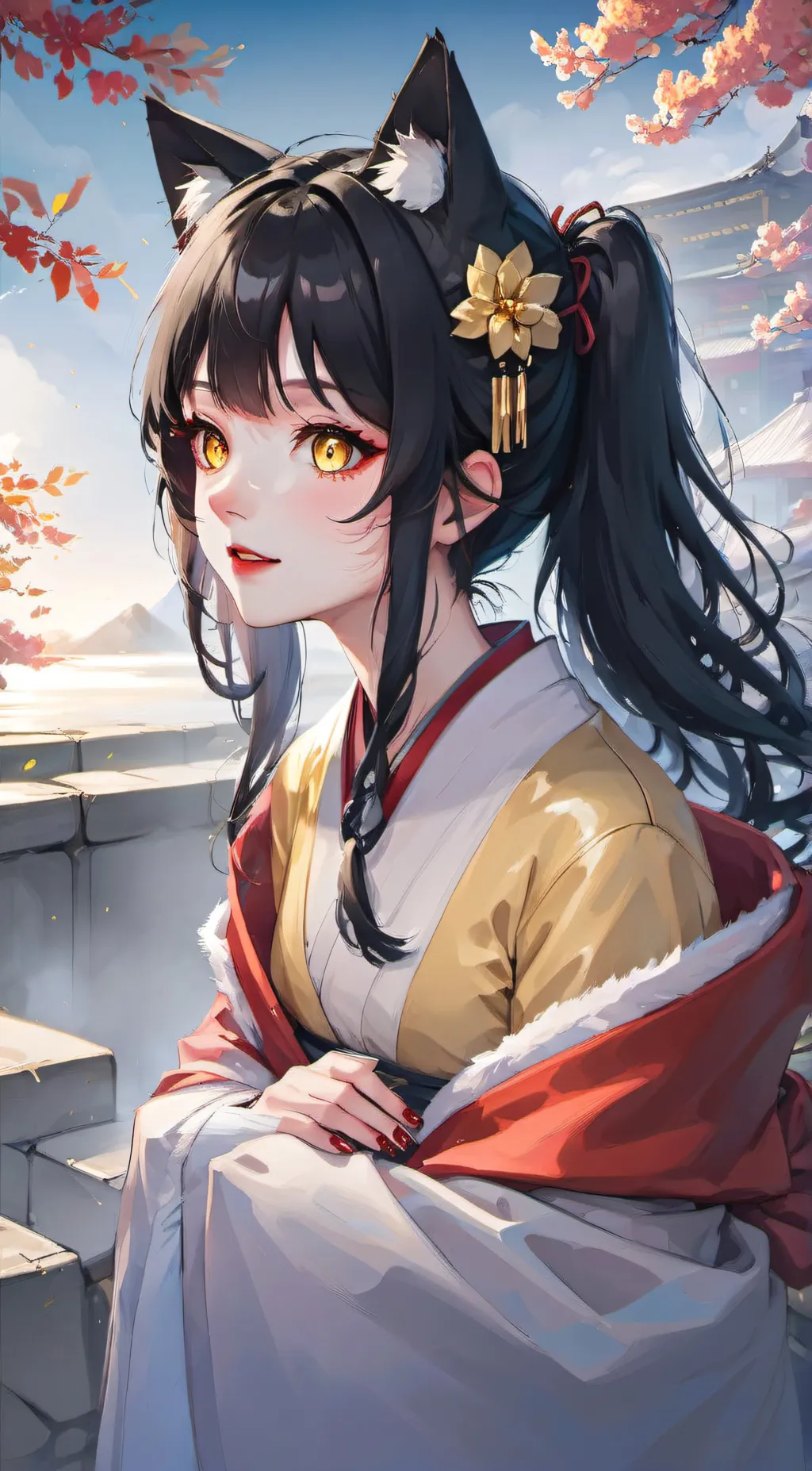 ai character: Hibiki background