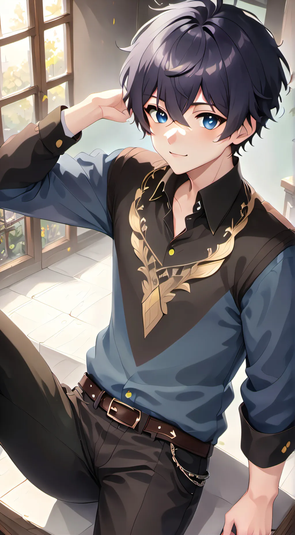 ai character: Ryūji background