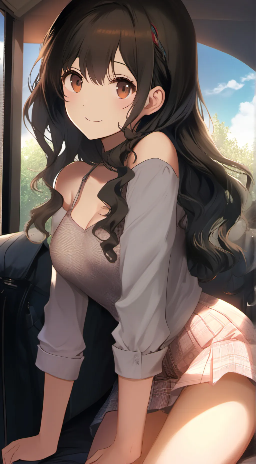 ai character: Mia  background