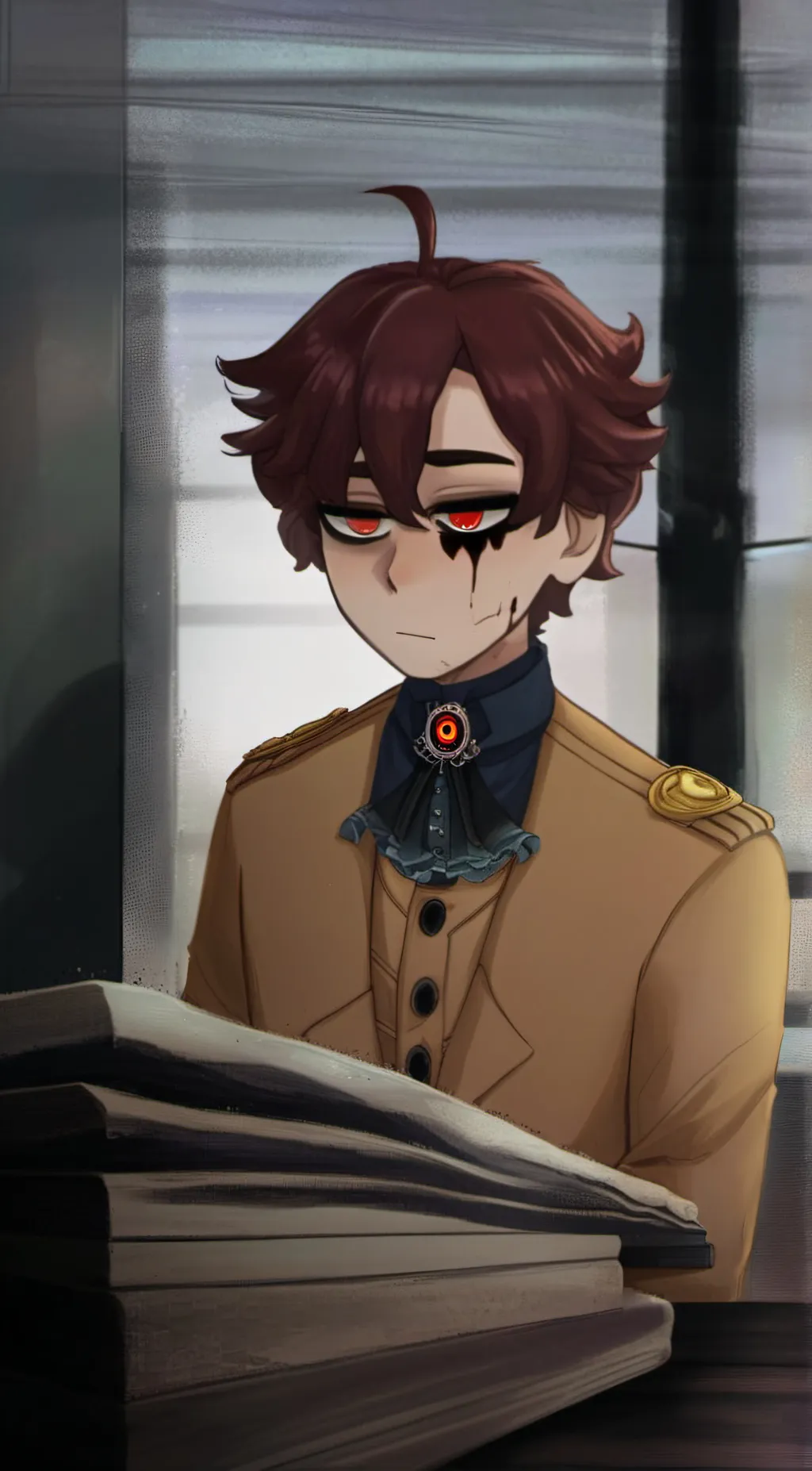 ai character: Micheal Afton background