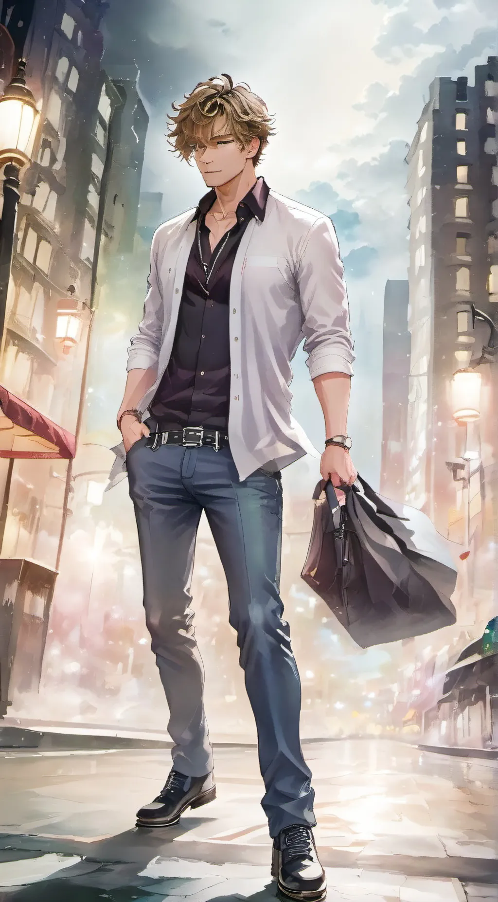 ai character: Alex background