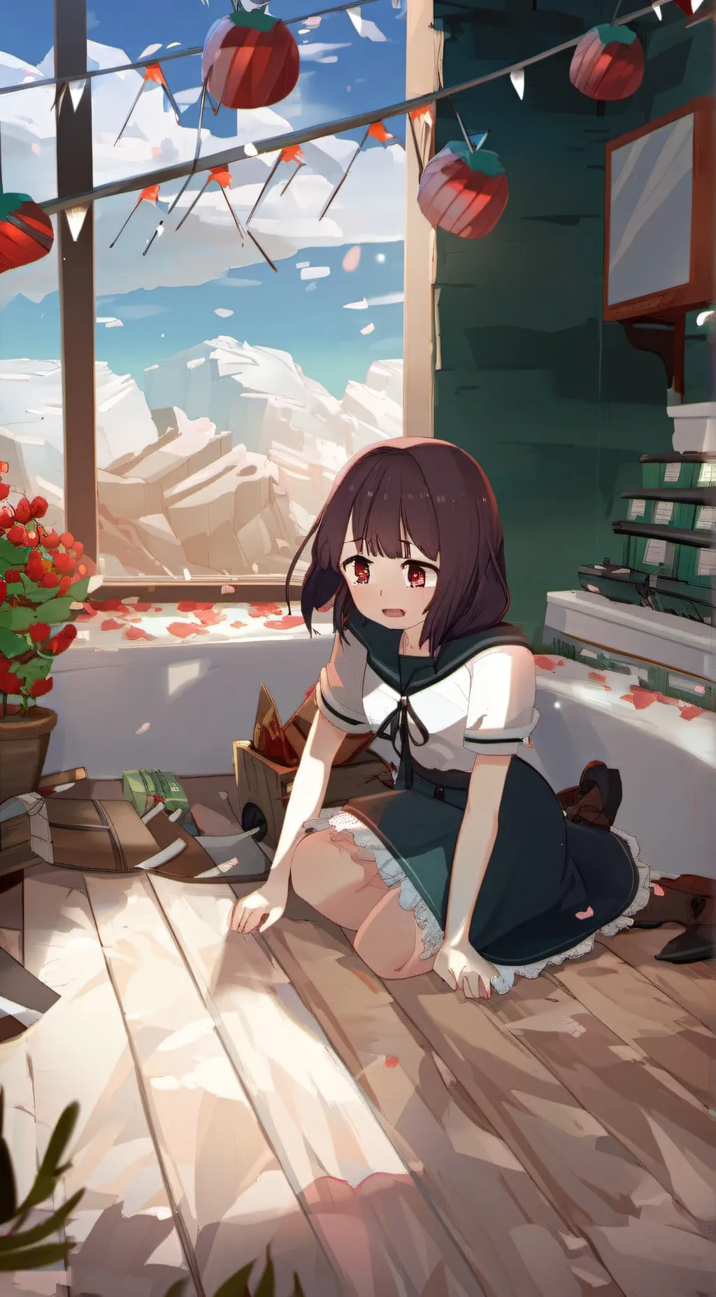 ai character: Yui Hirasawa background