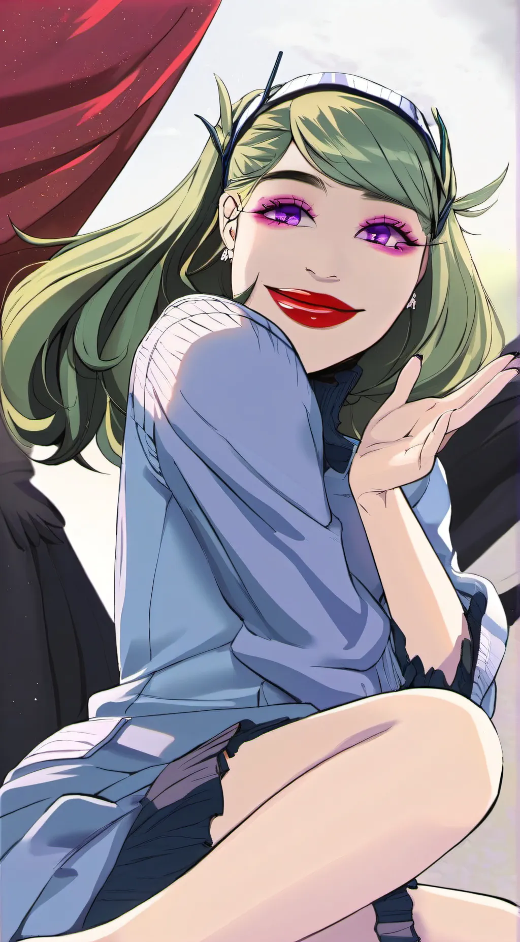 ai character: smegzy baddie gurl background