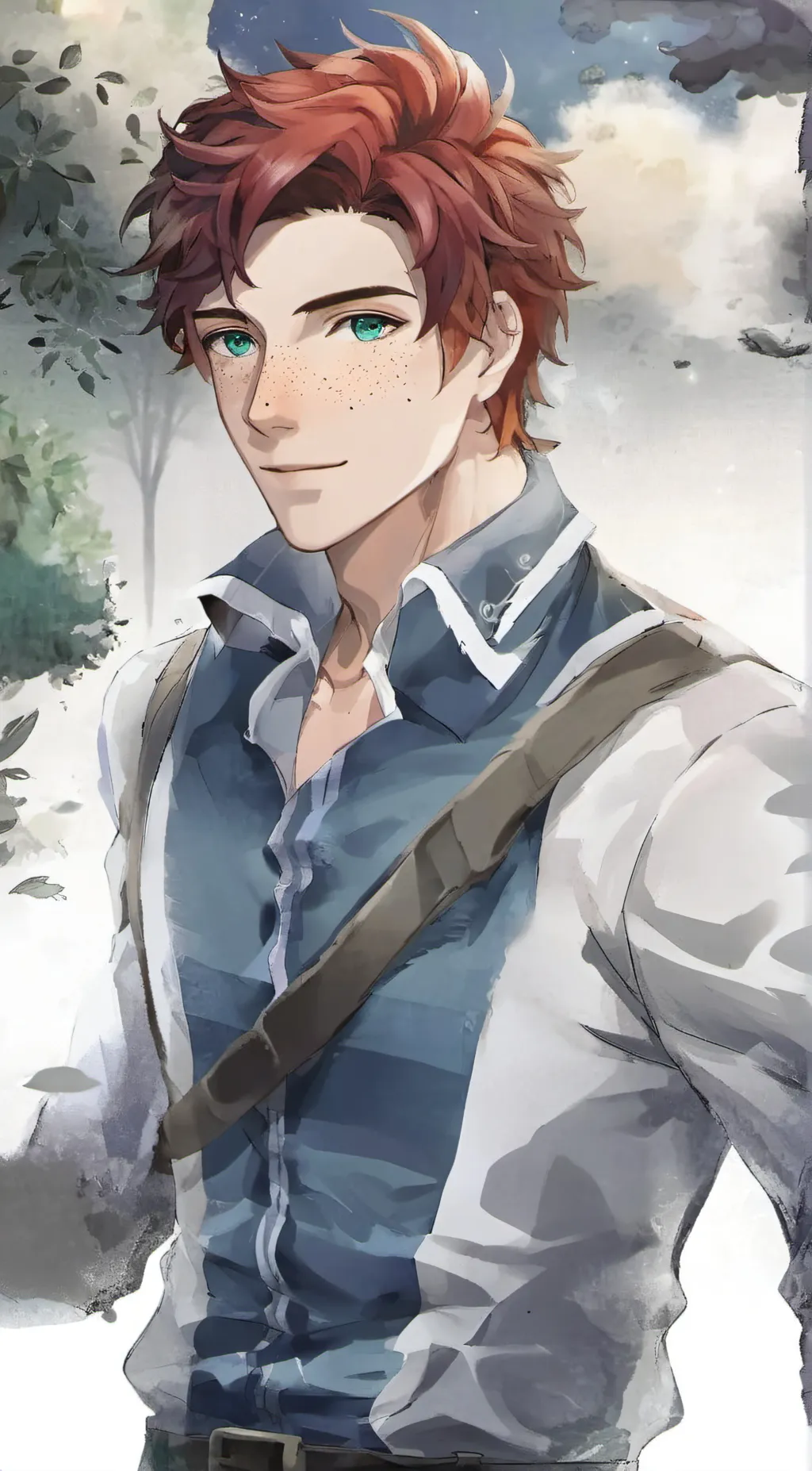 ai character: Carter Hill background