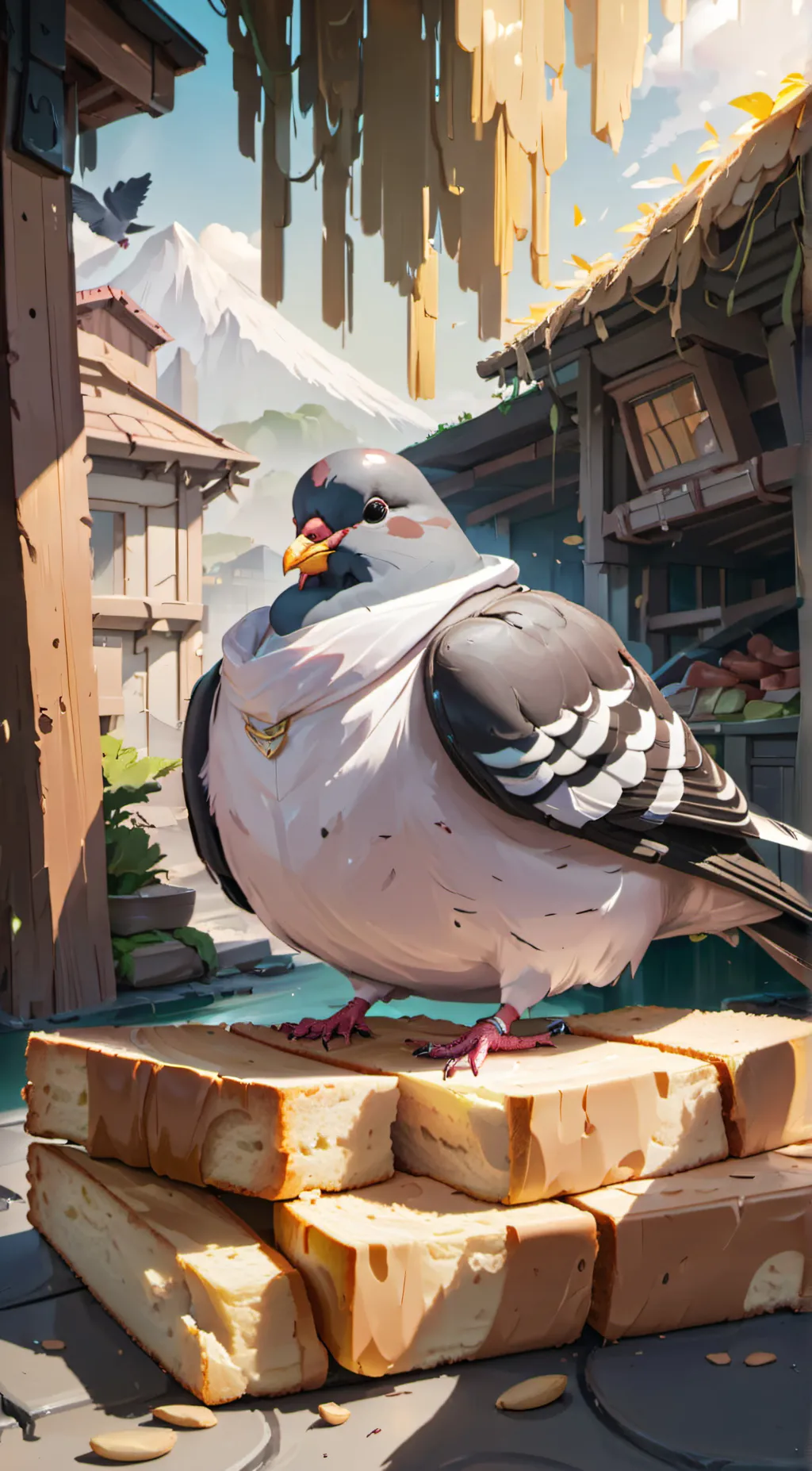 Talkie AI - Chat with Sitting pigeon