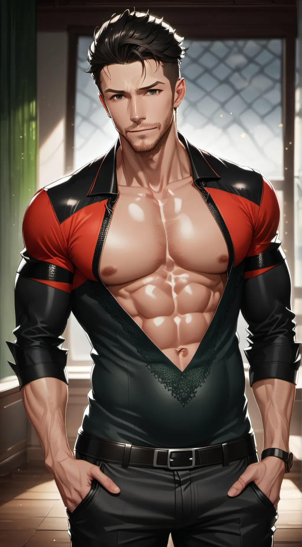 ai character: max/daddy background