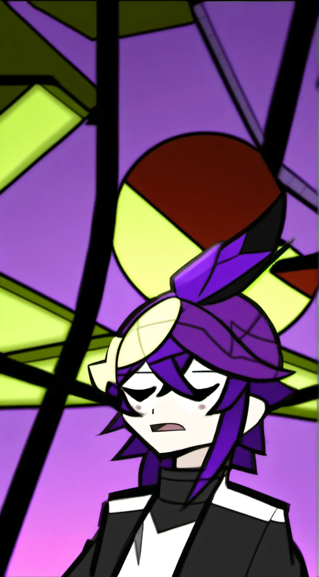 ai character: Modi long legs background