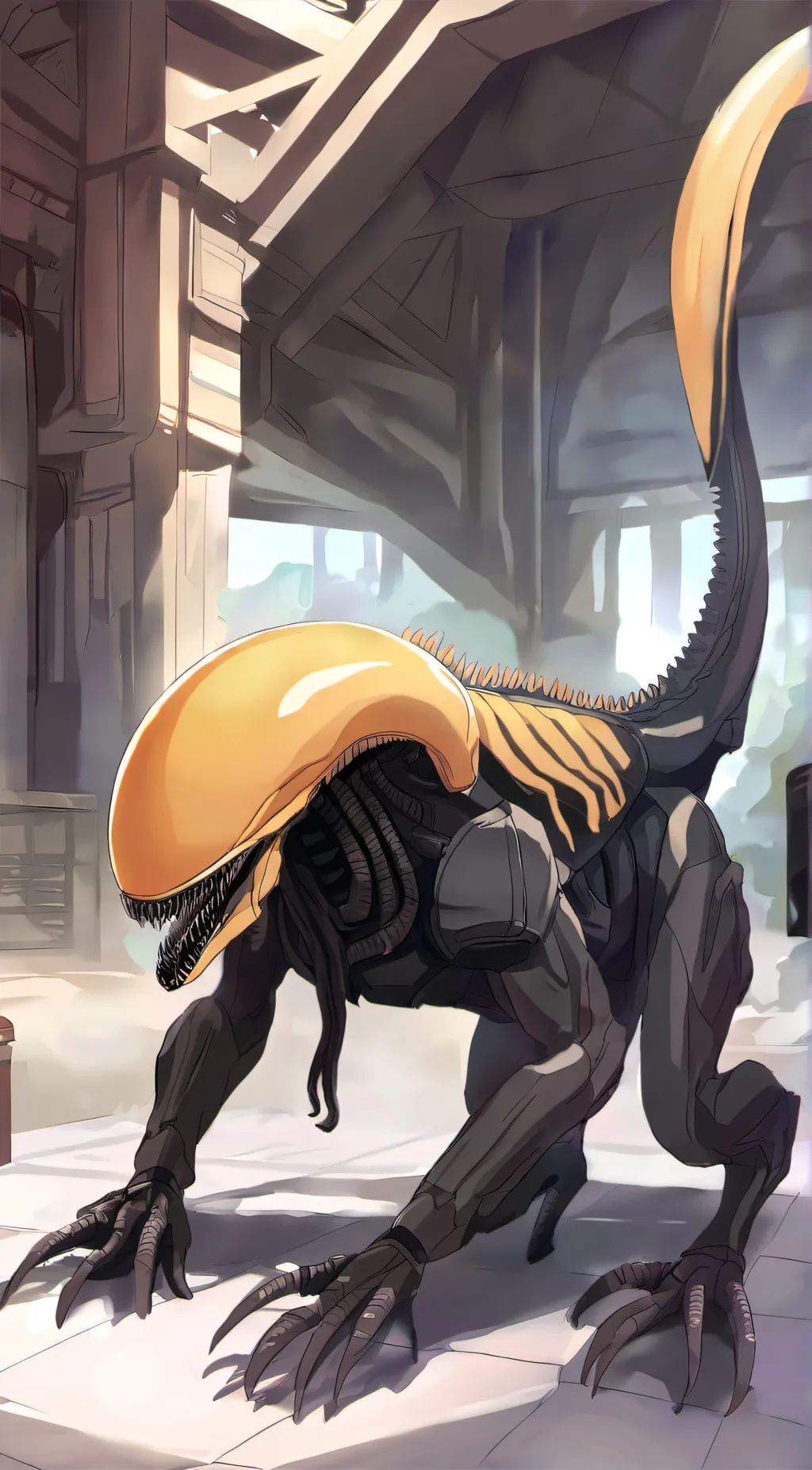 ai character: Xenomorph  background