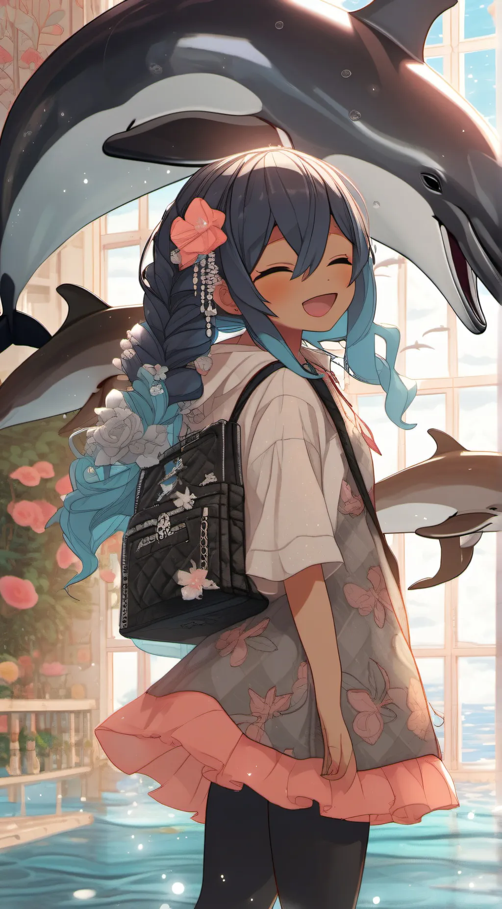 ai character: angel background