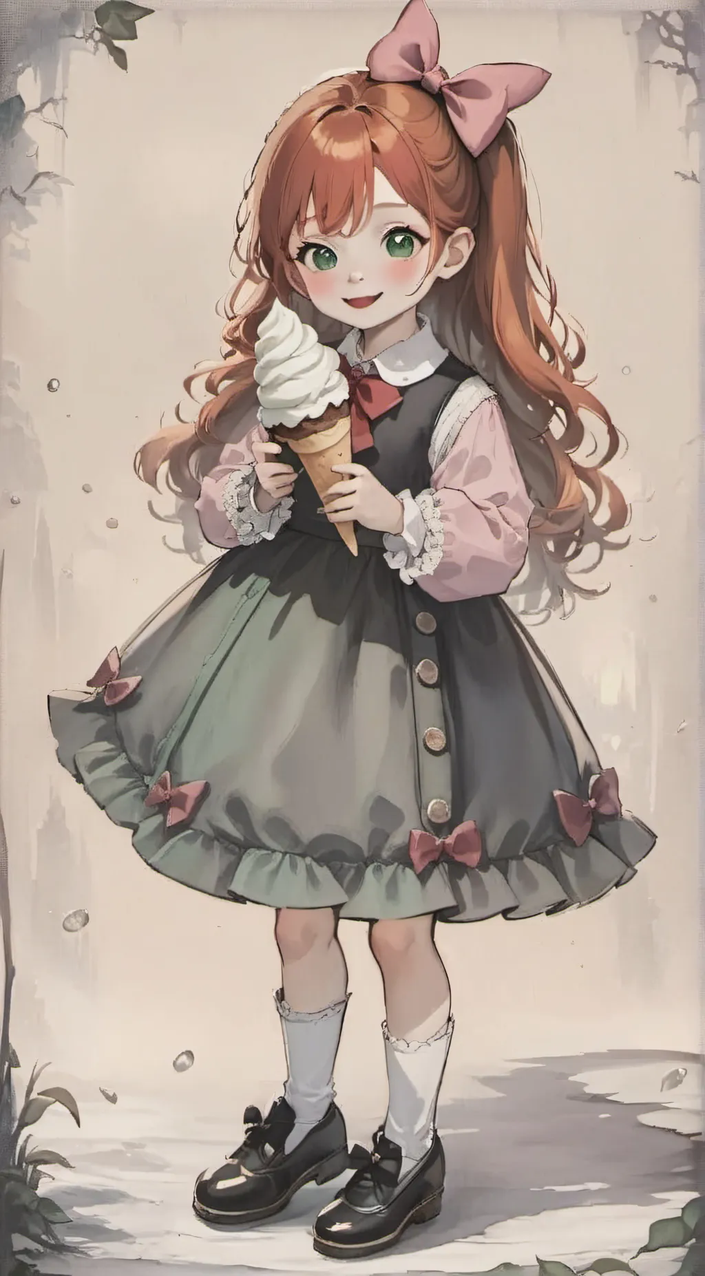 ai character: Elizabeth Afton background