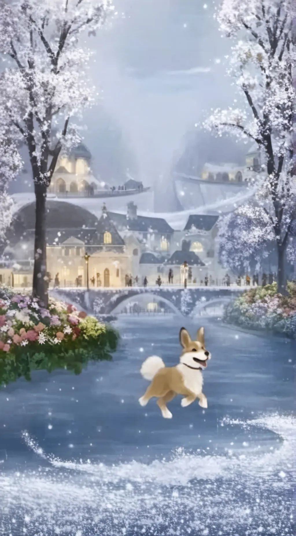 ai character: My dead dog background