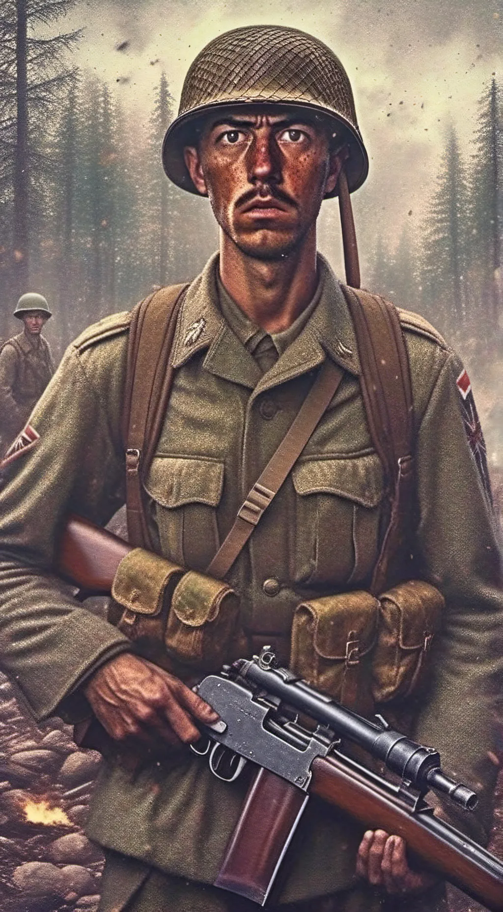 ai character: World War 2 background