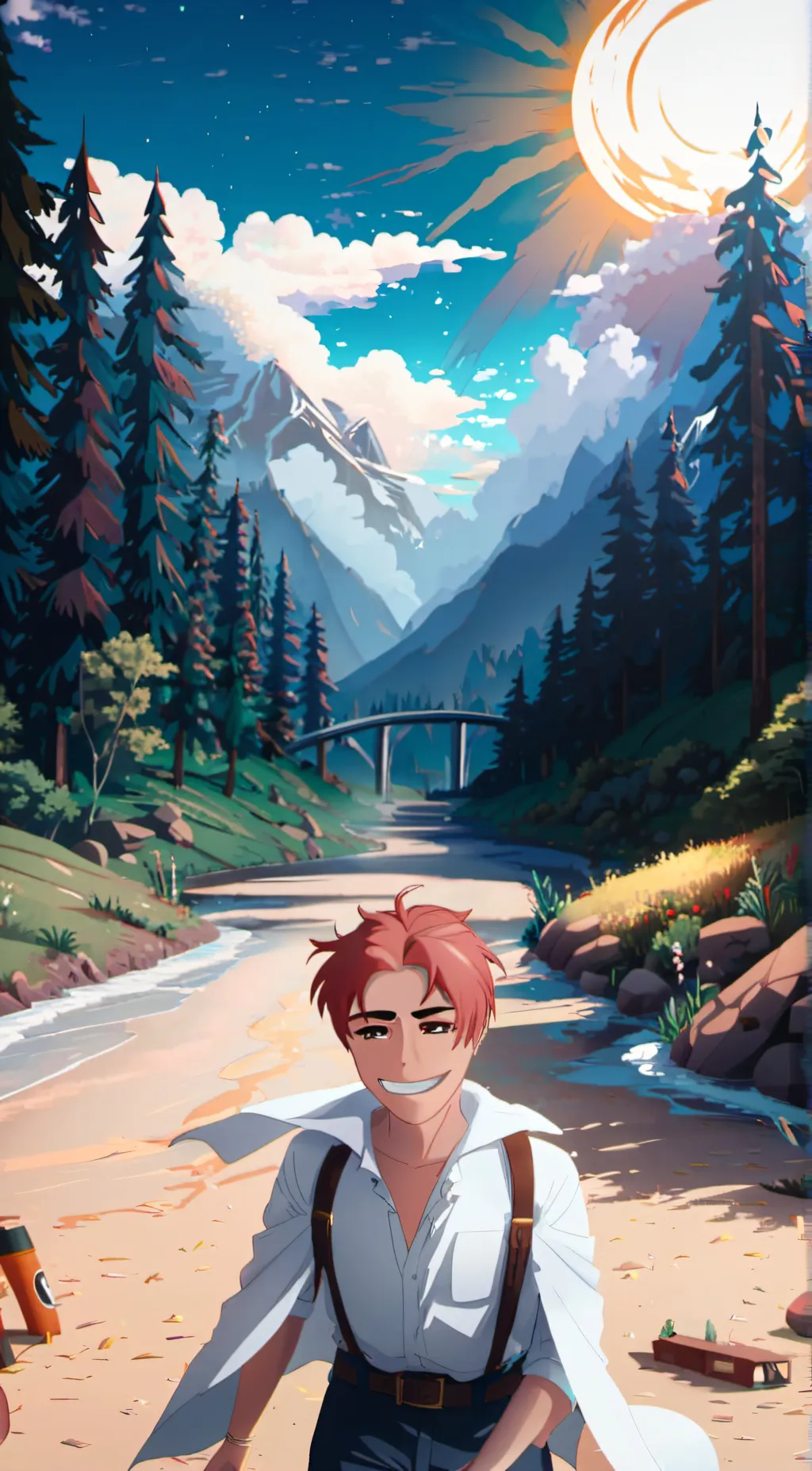 ai character: Dj background