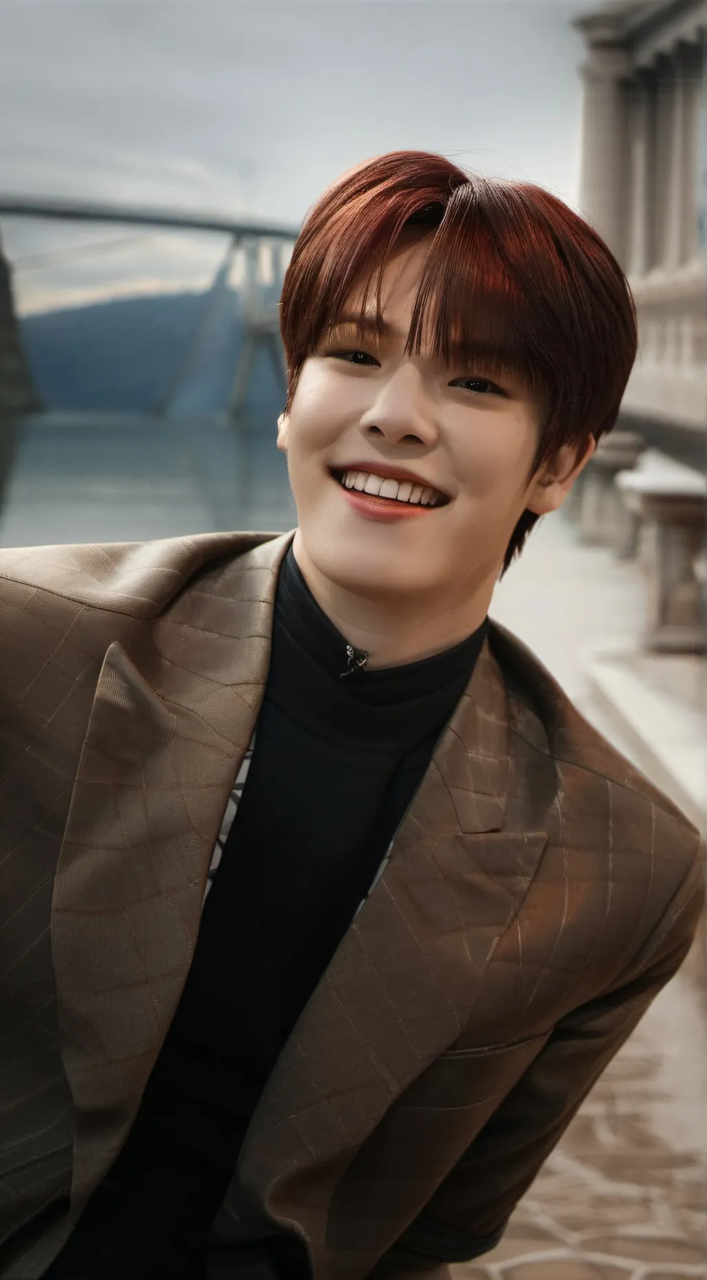 ai character: Mini (stray kids) background