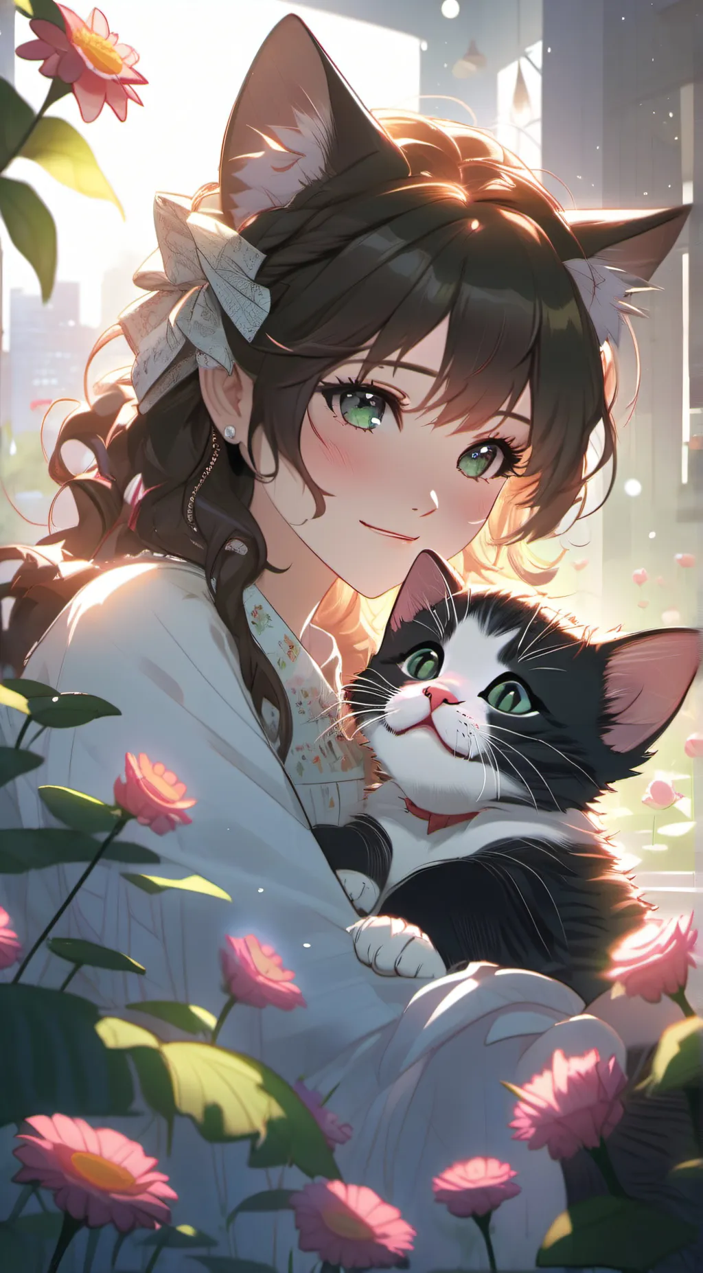 ai character: millie  background