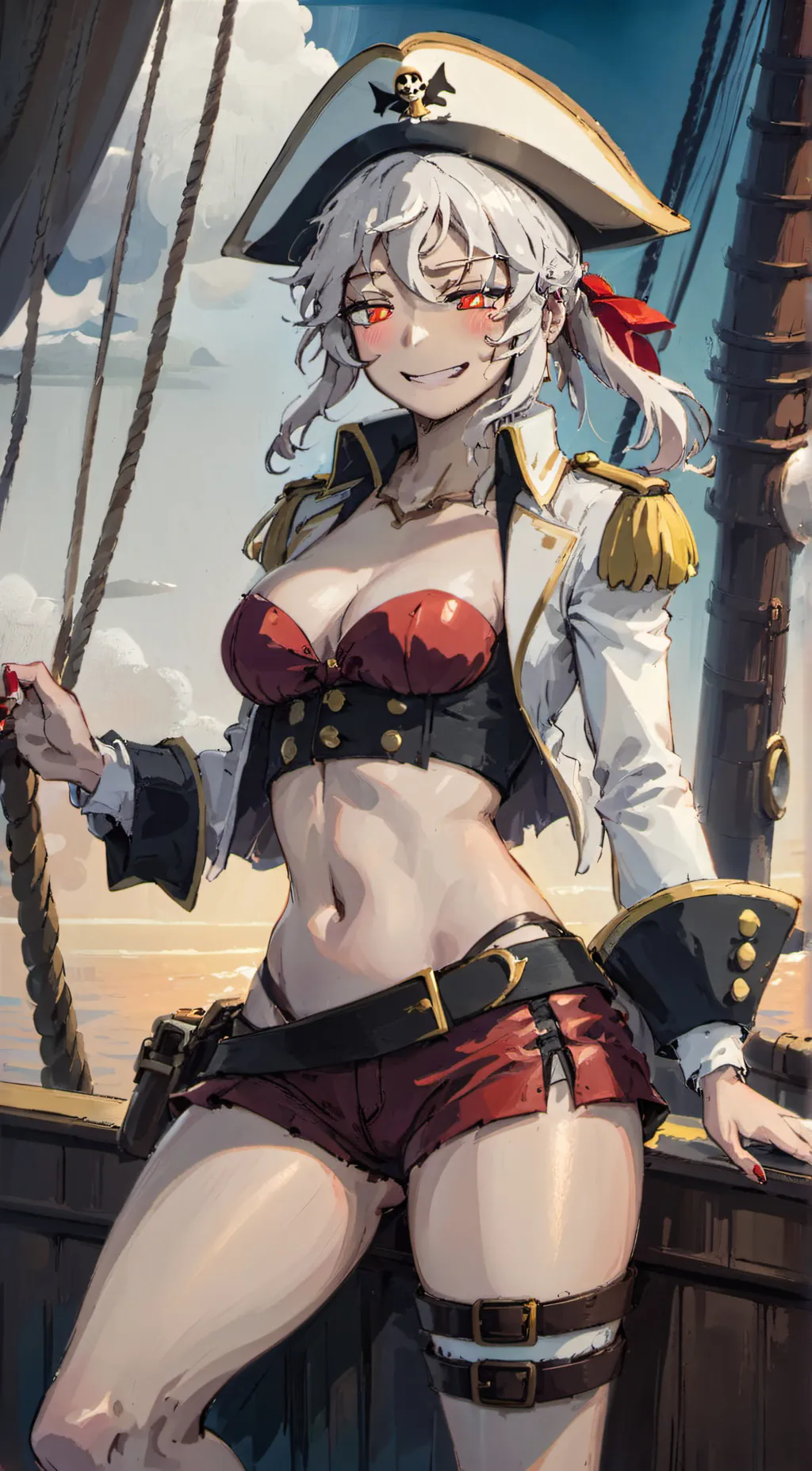 ai character: Puffy :3 background