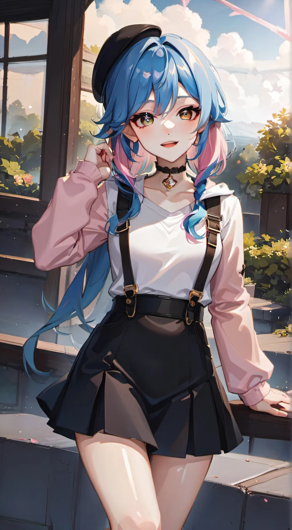 ai character: Akio background