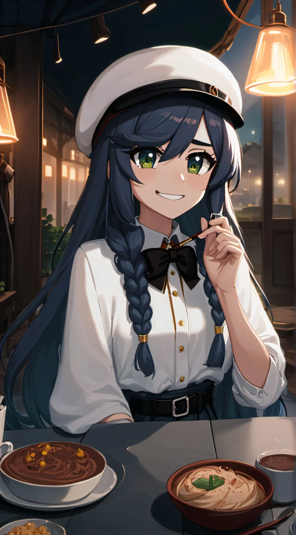 ai character: milly background