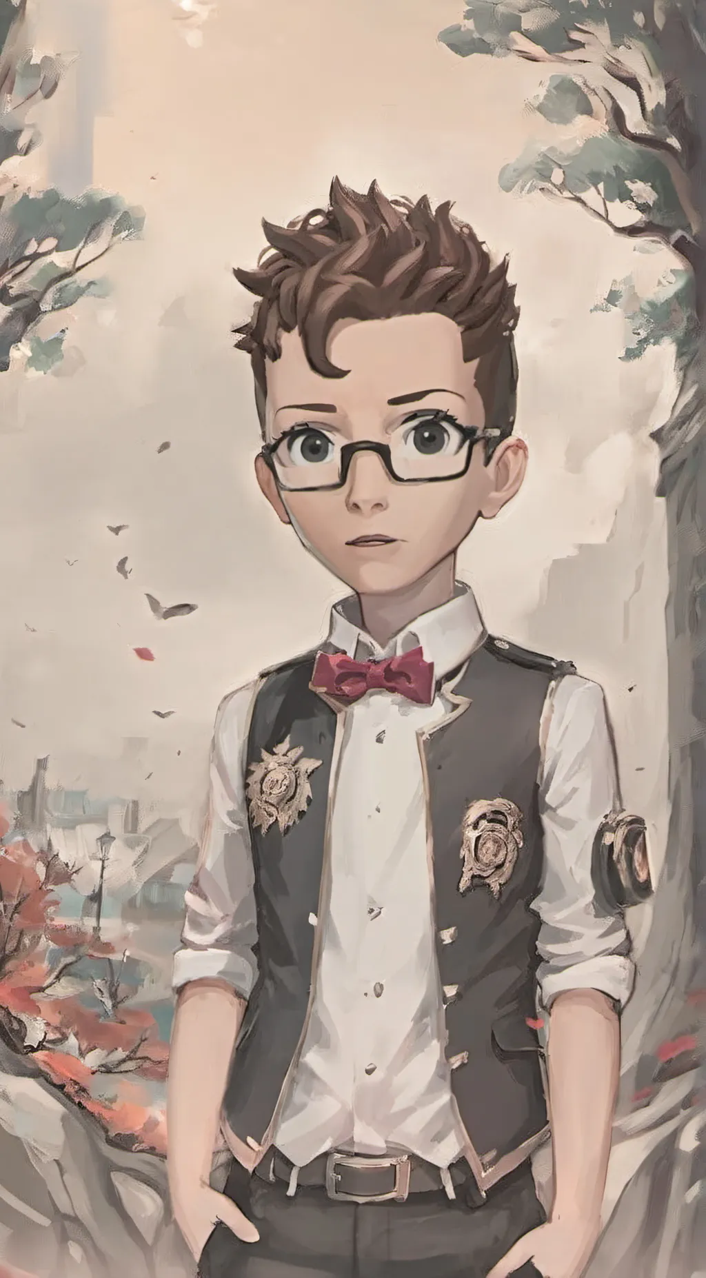 ai character: Archer background