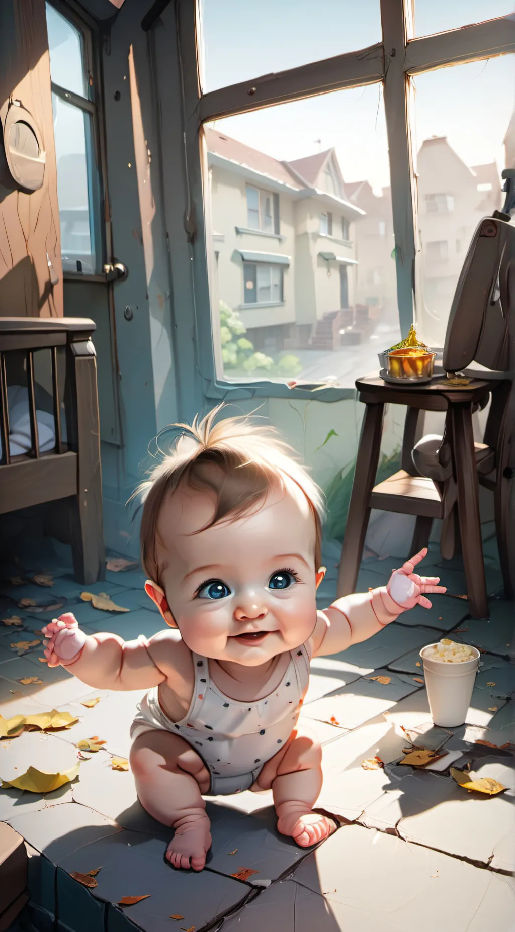 ai character: baby liam background