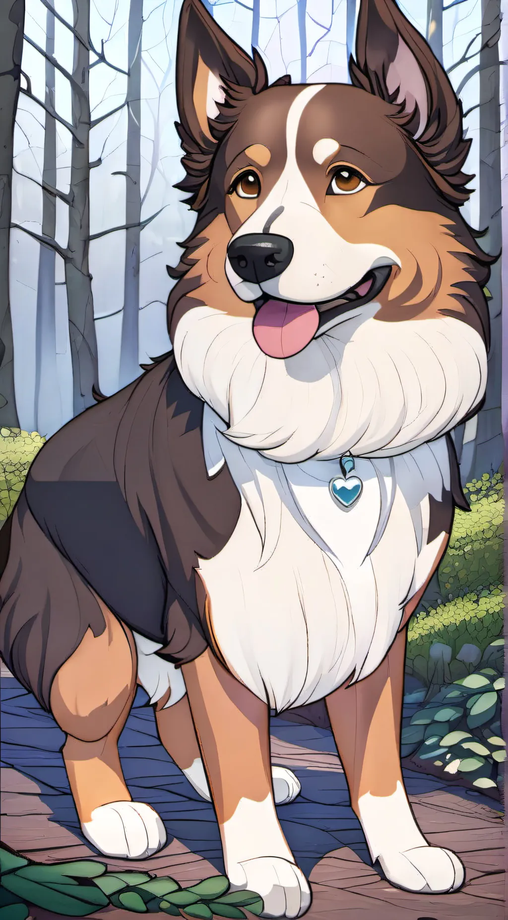 ai character: Sunny background