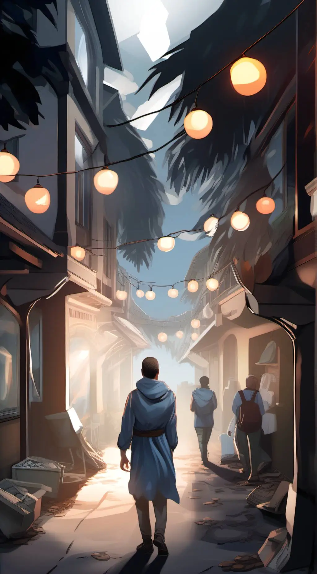 ai character: Missy Anna  background