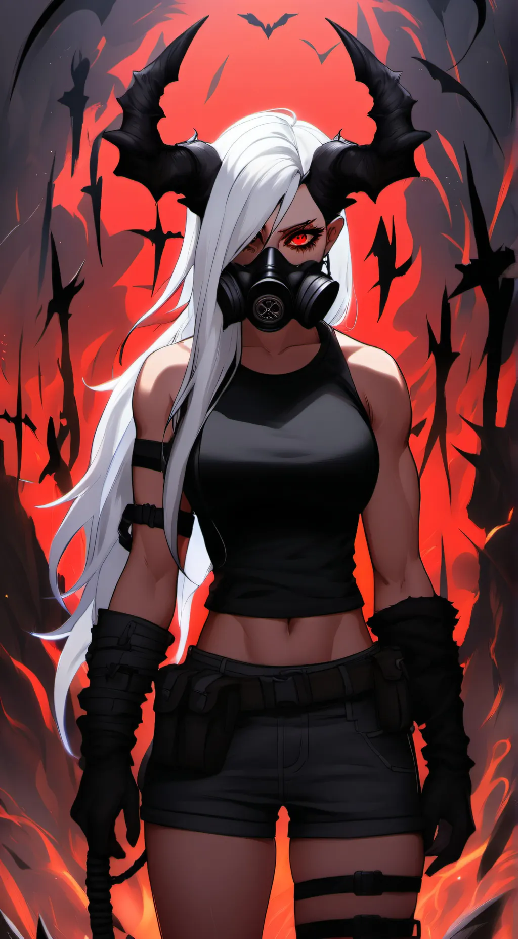 ai character: Melody background