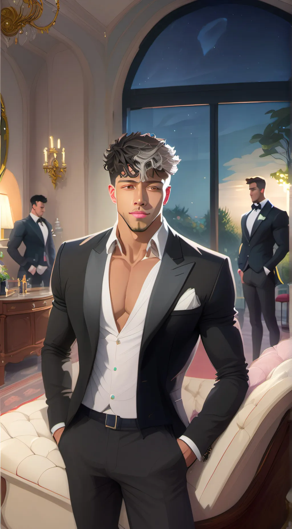 ai character: Andrew  background