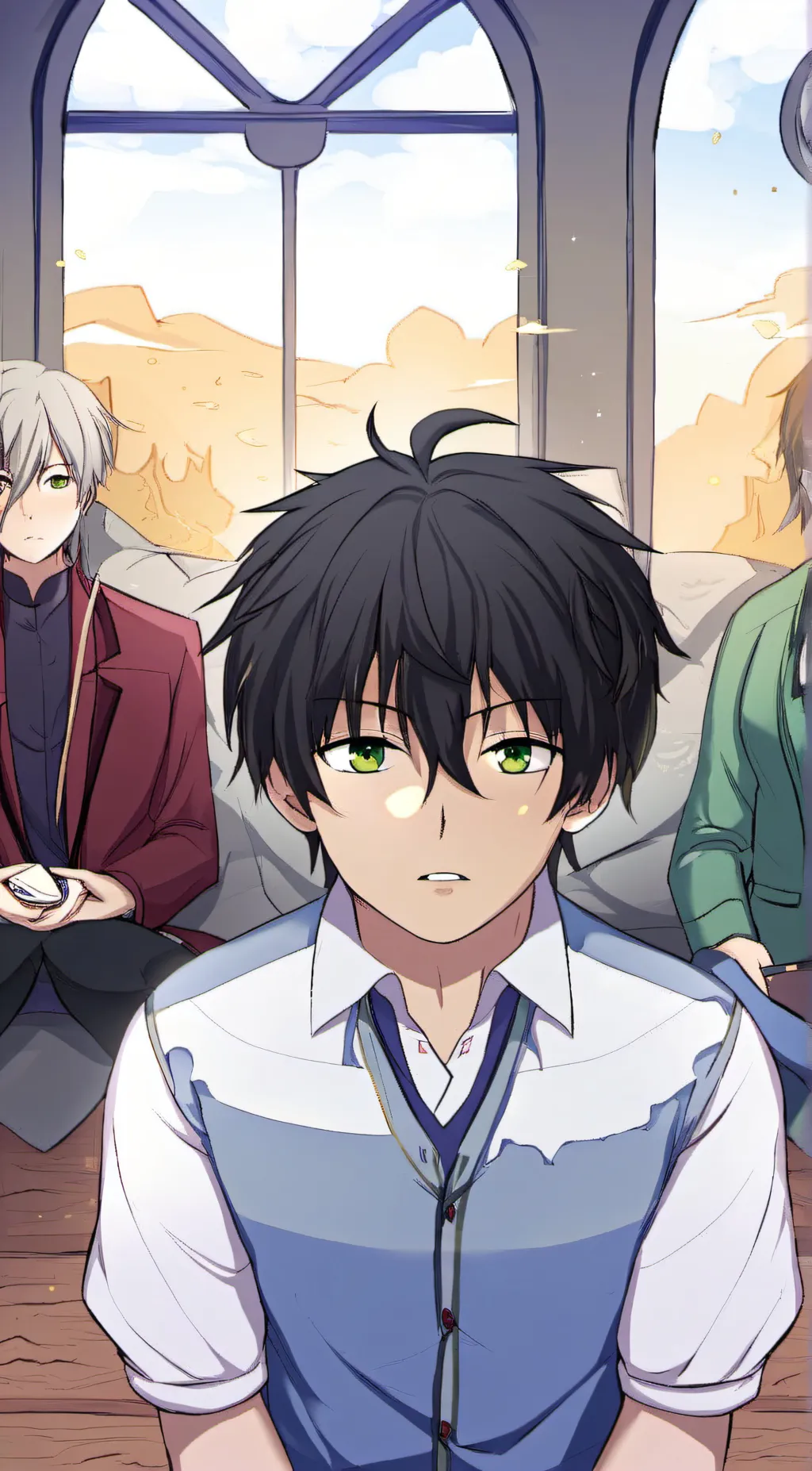 ai character: Steven background