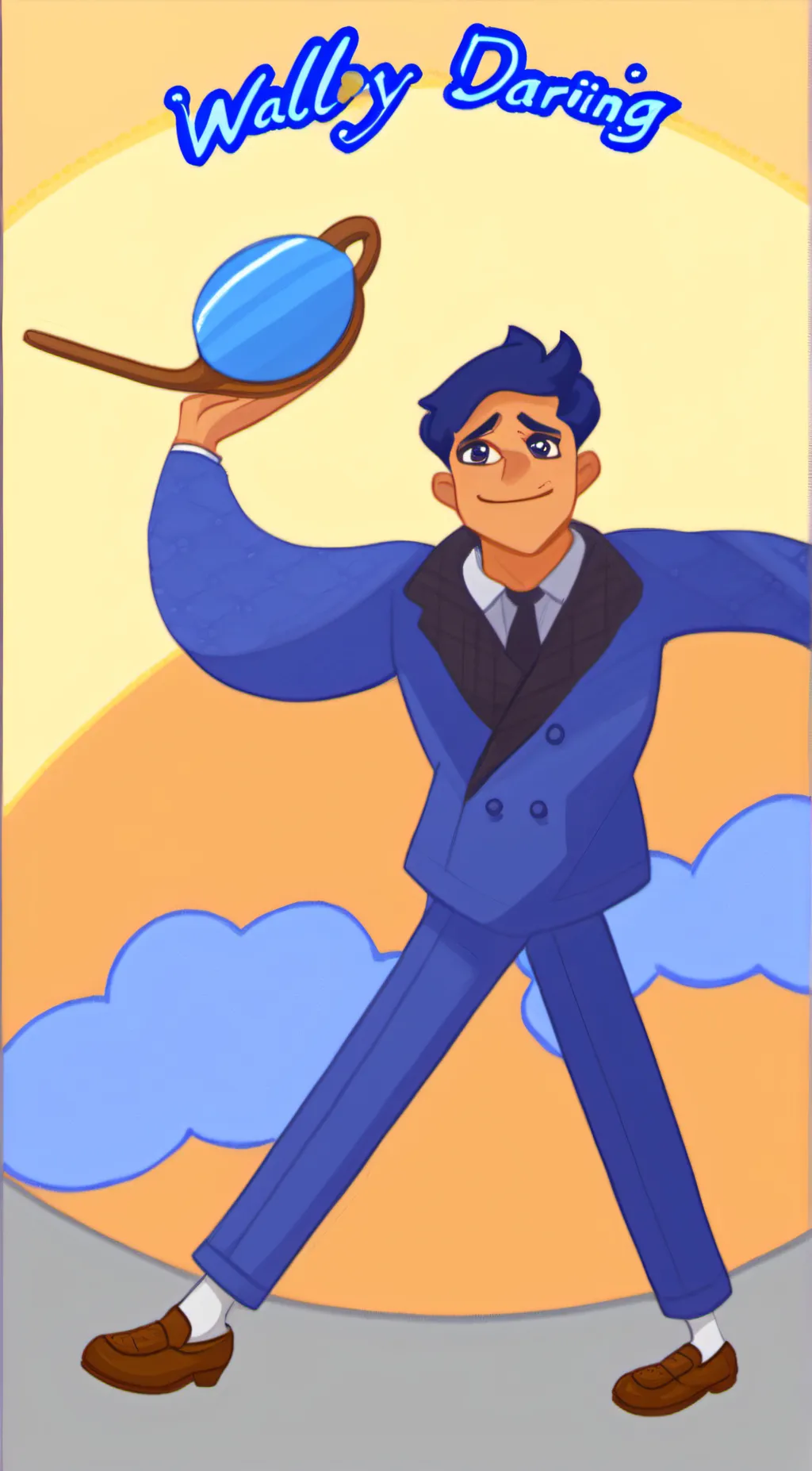 ai character: Wally background