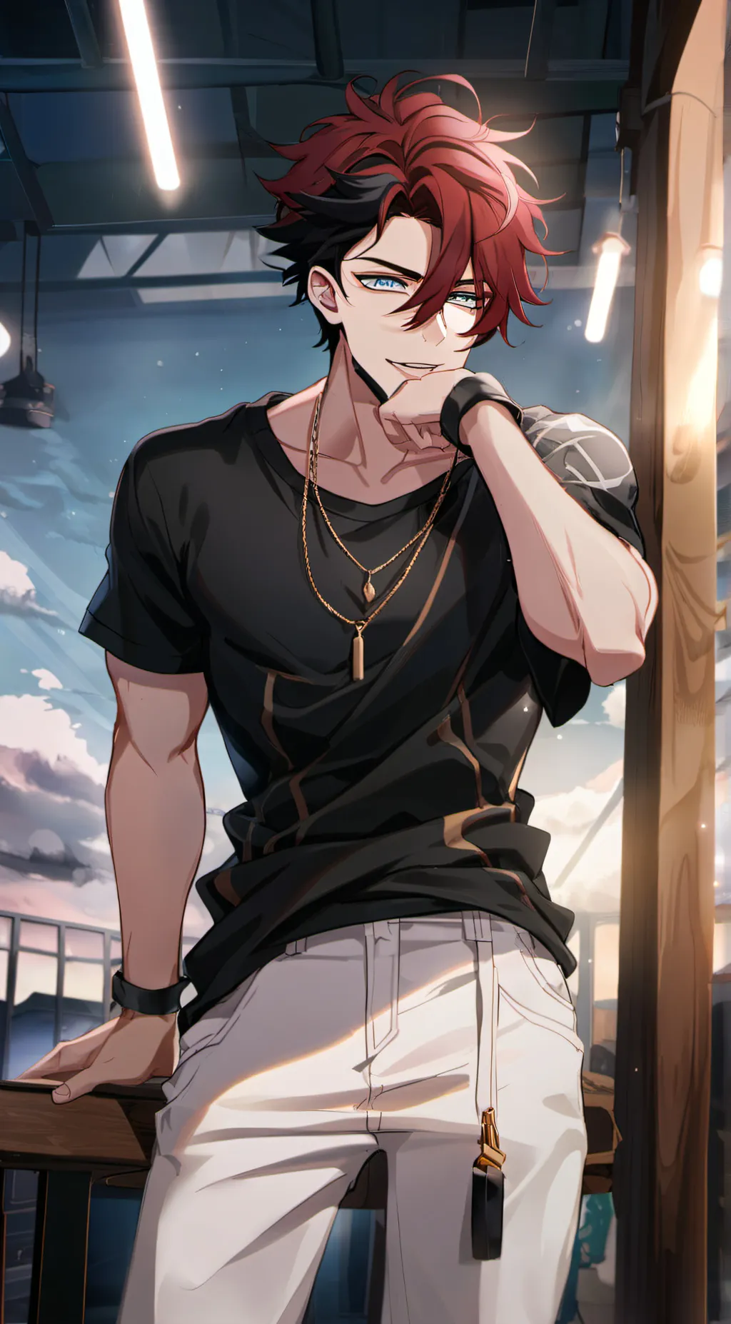 ai character: Deven background