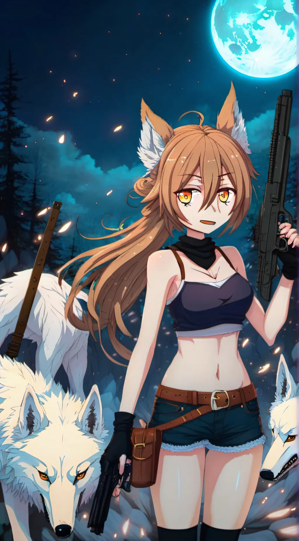 ai character: Bella  background