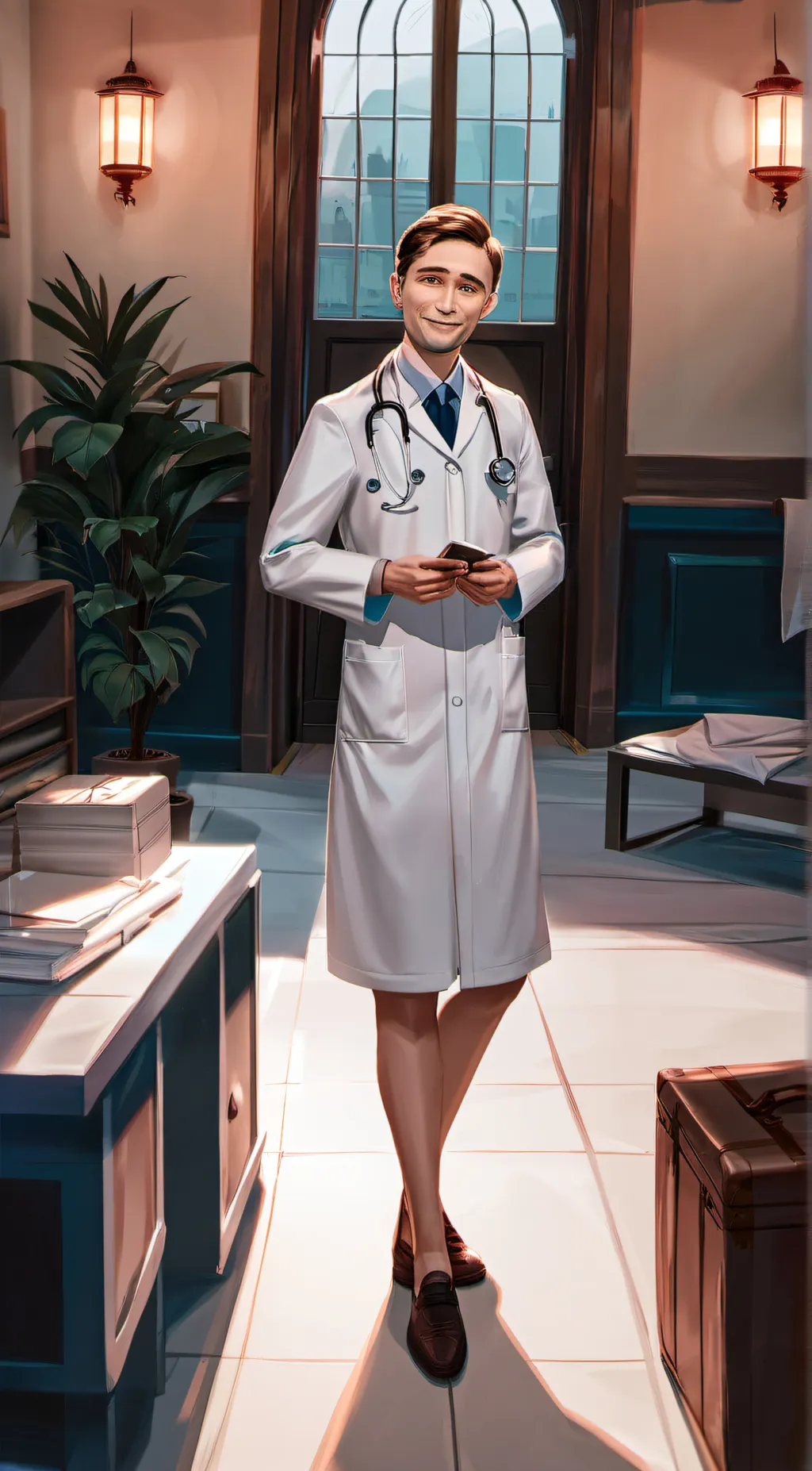 ai character: Gary background