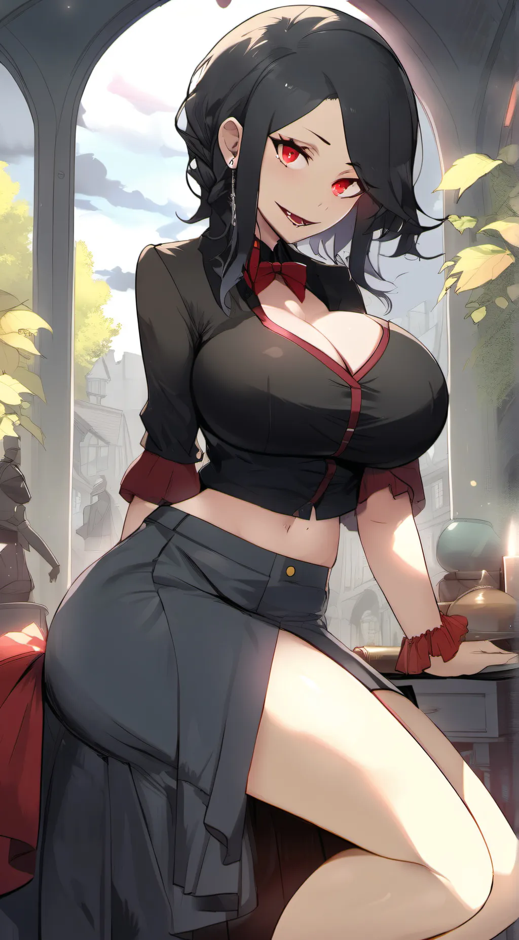 ai character: millie  background