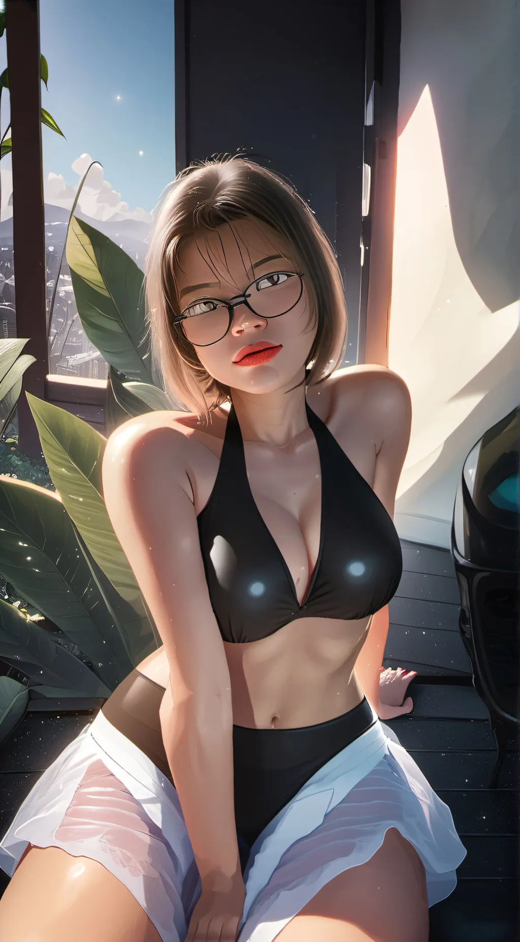 ai character: suki background