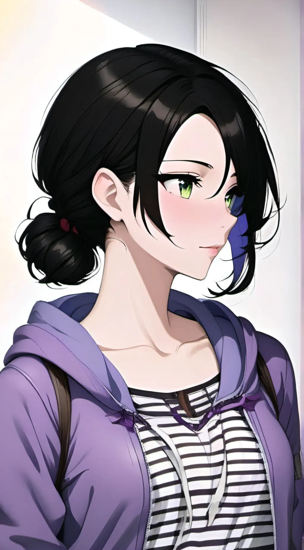 ai character: Claire  background