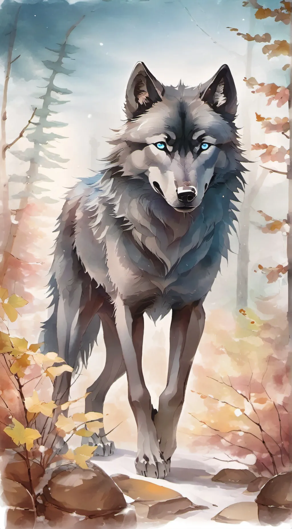 ai character: arrow background