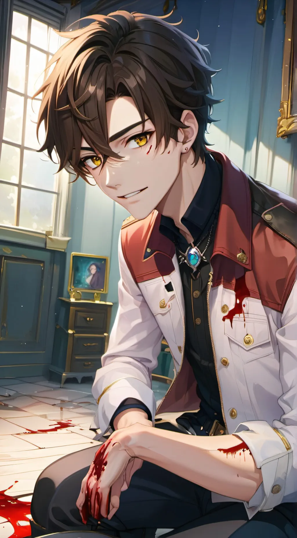 ai character: Eric Cartman background