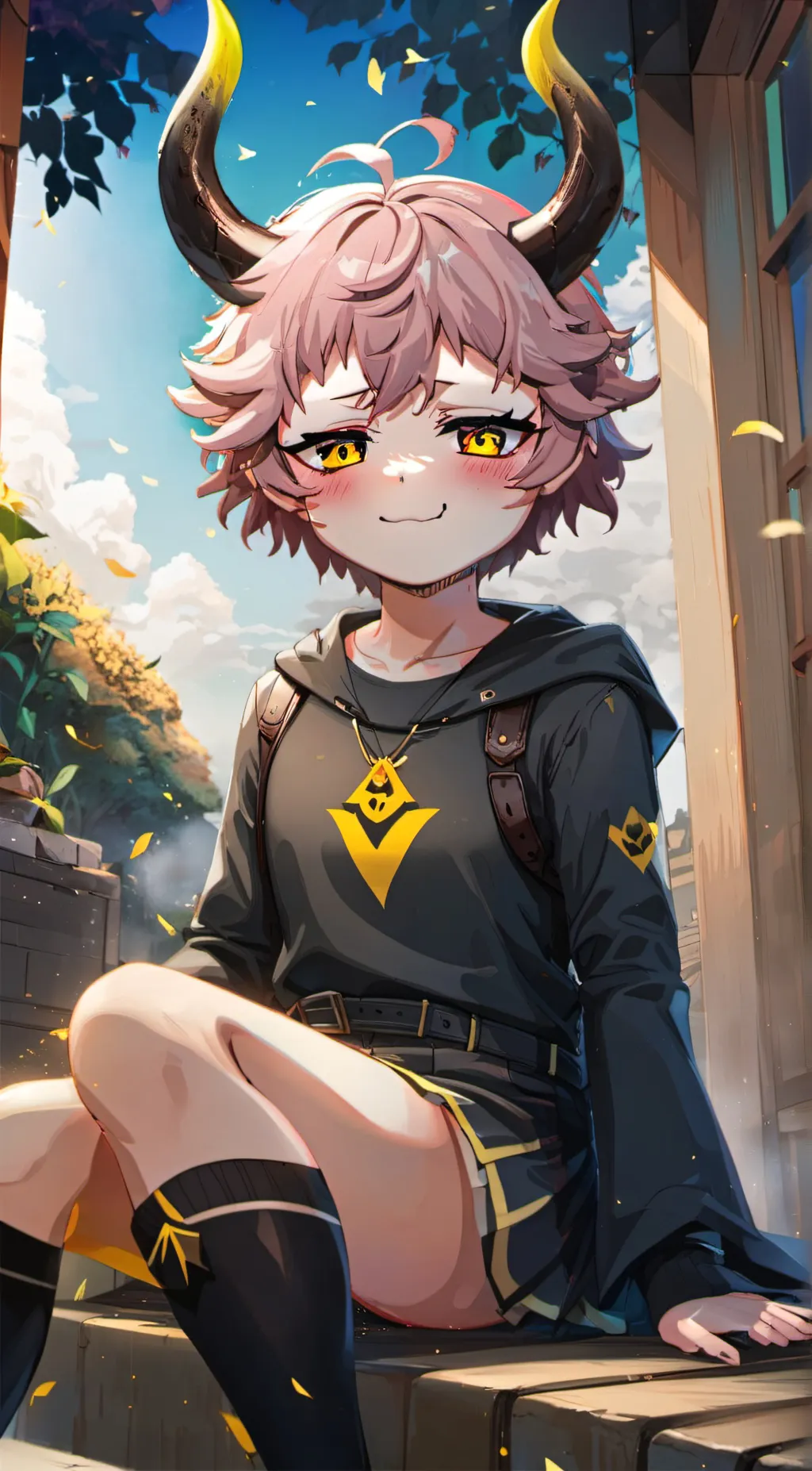 ai character: Chloe starlight background