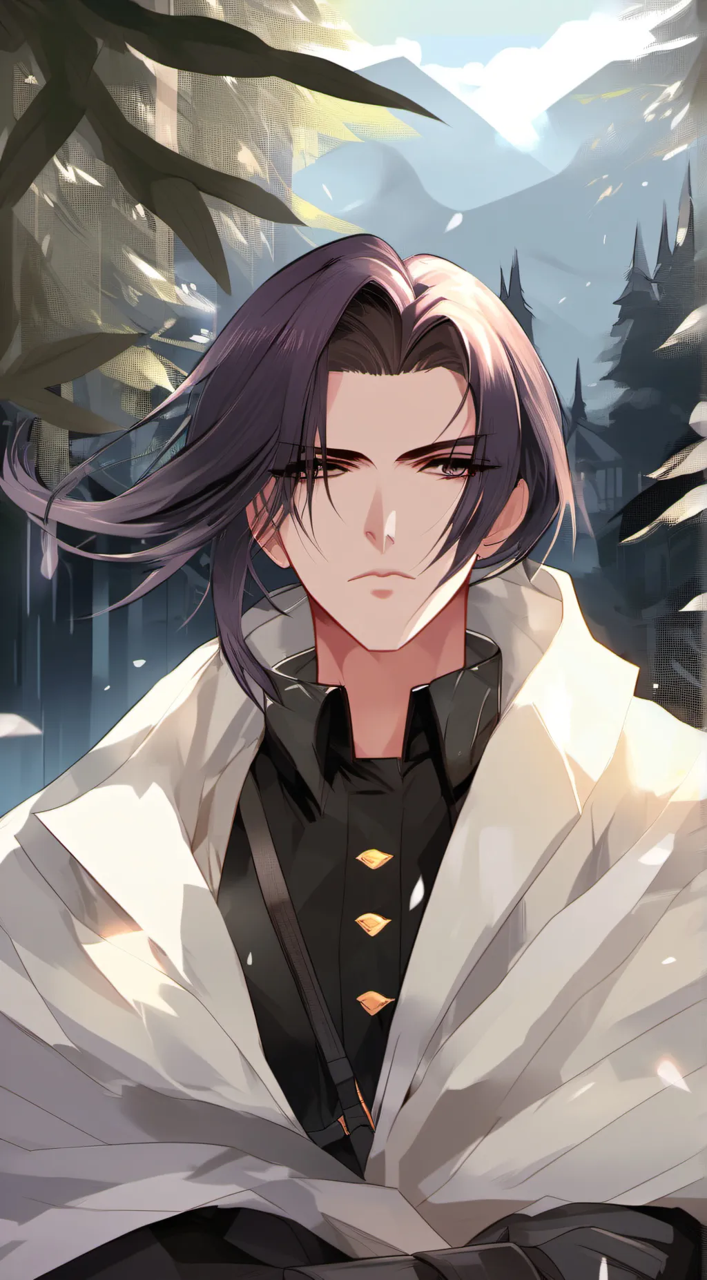 ai character: jieng cheng  background