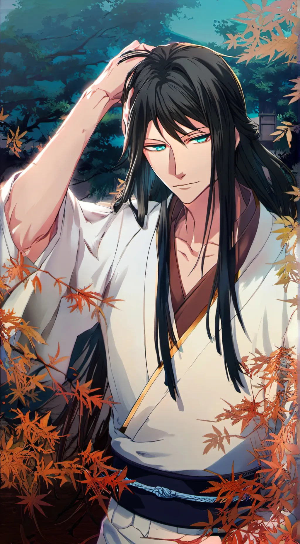 ai character: Satoshi background